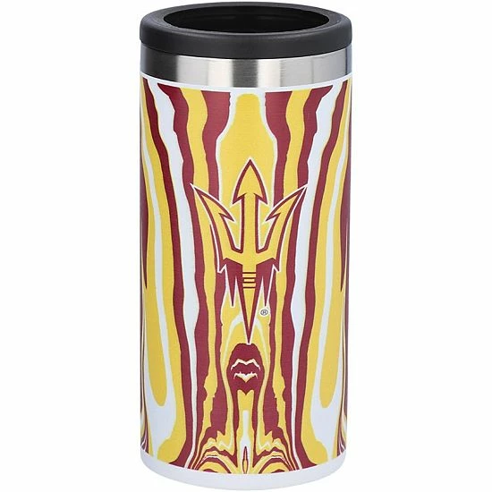 New ๐ Unbranded Arizona State Sun Devils 12oz. Tie-Dye Slim Can Holder โจ