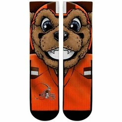 Best reviews of 🎉 Unbranded Youth Rock Em 🧦 Socks Cleveland Browns Split Face Mascot Crew 🧦 Socks 🔔