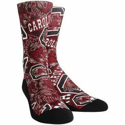Outlet ❤️ Unbranded Youth Rock Em 🧦 Socks South Carolina Gamecocks Logo Sketch Crew 🧦 Socks 🤩