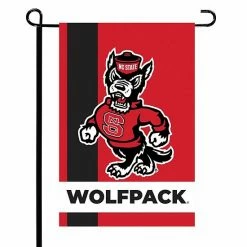Budget 💯 Unbranded NC State Wolfpack Team Garden Flag 😀
