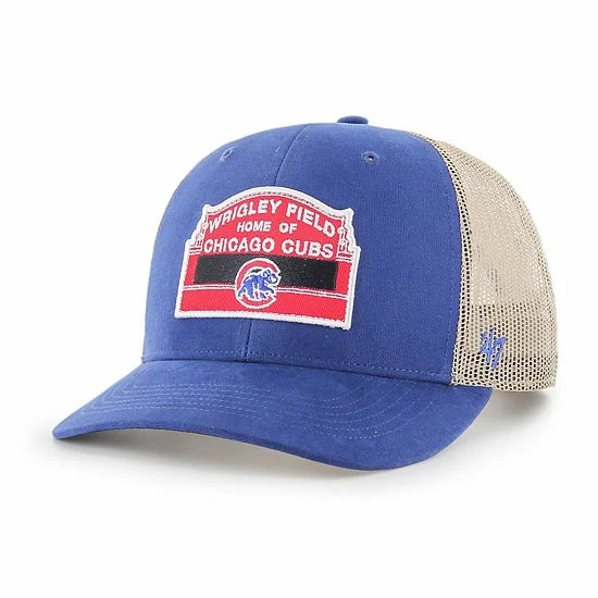 Top 10 ❤️ Unbranded Men's '47 Royal Chicago Cubs Local Haven Trucker Snapback Hat 😍 - Image 2