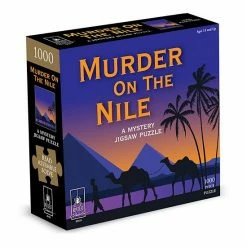 New ⌛ Unbranded Murder On The Nile Mystery Jigsaw Puzzle 😍