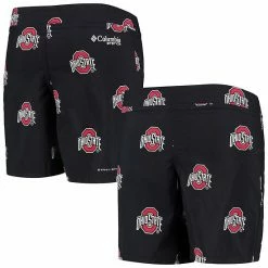 Best Pirce ⌛ Unbranded Youth Columbia Black Ohio State Buckeyes Backcast Printed Omni-Shade Shorts 🎁