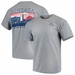 Buy 🎁 Unbranded Men's Gray Gonzaga Bulldogs Team Comfort Colors Campus Scenery T-Shirt ✨