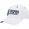 Promo 🎁 Unbranded Men's Mitchell & Ness White Milwaukee Bucks Oh Word Pro Snapback Hat 😍