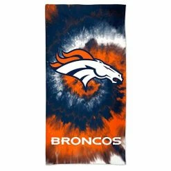Best reviews of 🤩 Unbranded WinCraft Denver Broncos 60'' X 30'' Tie-Dye Spectra Beach Towel 😀