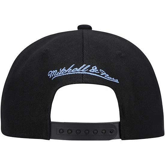 Promo ❤️ Unbranded Men's Mitchell & Ness Black Brooklyn Nets Two Tonal Snapback Hat 🥰 - Image 5