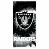 Discount ✔️ Unbranded WinCraft Las Vegas Raiders 60'' X 30'' Tie-Dye Spectra Beach Towel 🥰