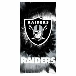 Discount ✔️ Unbranded WinCraft Las Vegas Raiders 60'' X 30'' Tie-Dye Spectra Beach Towel 🥰