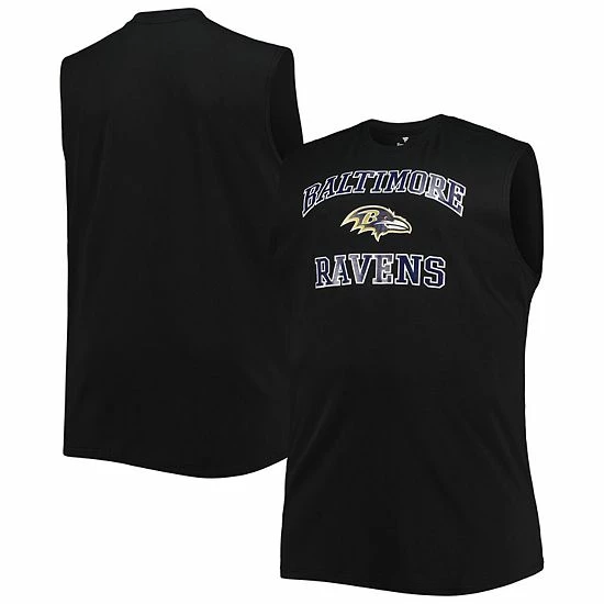 Best reviews of 🤩 Unbranded Men's Black Baltimore Ravens Big & Tall Muscle Tank Top ⭐