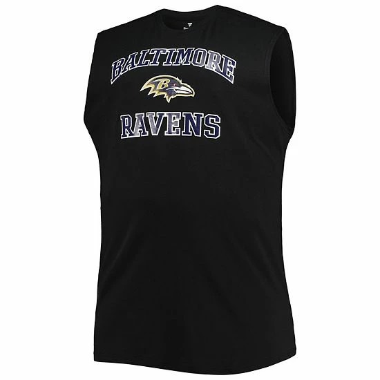 Best reviews of 🤩 Unbranded Men's Black Baltimore Ravens Big & Tall Muscle Tank Top ⭐ - Image 3