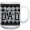 Deals ⭐ Unbranded Las Vegas Raiders 15oz. Buffalo Plaid Father's Day Mug 🔔