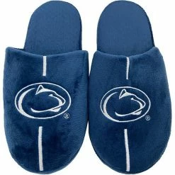 Brand new 🤩 Unbranded Men's FOCO Penn State Nittany Lions Striped Team Slippers 🥰