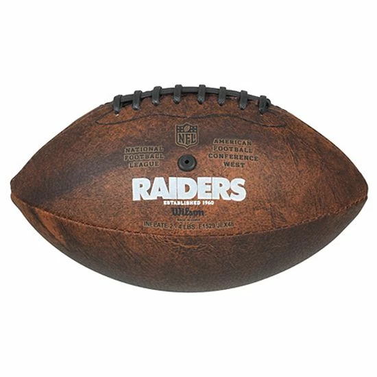 Flash Sale 🎁 Unbranded Oakland Raiders Commemorative Championship 9" Football 🔥 - Image 2