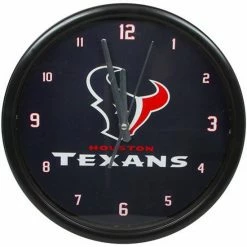 Best Pirce ⭐ Unbranded Houston Texans Black Rim Basic Clock ⭐