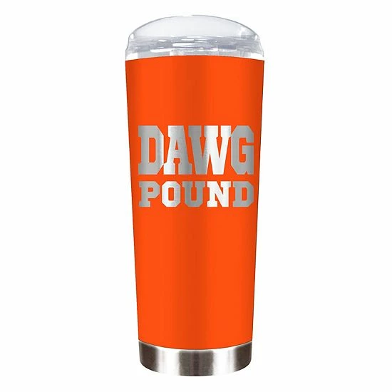 Hot Sale ❤️ Unbranded Cleveland Browns Rally Roadie Travel Tumbler 🛒