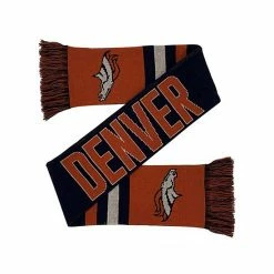 New 🌟 Unbranded FOCO Denver Broncos Reversible Thematic Scarf ⌛