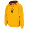 Cheapest 👍 Unbranded Youth Stadium Athletic Gold Arizona State Sun Devils Big Logo Pullover Hoodie ❤️