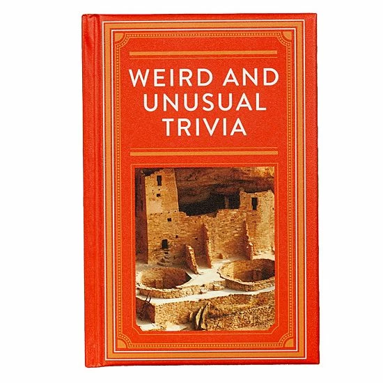 Coupon 💯 Unbranded Weird & Unusual Trivia Book 🤩