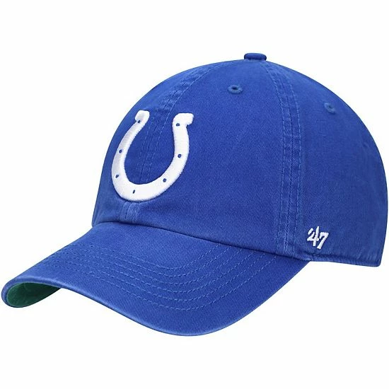 Discount 💯 Unbranded Men's '47 Royal Indianapolis Colts Franchise Logo Fitted Hat 🎁 - Image 2