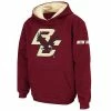 Coupon 💯 Unbranded Youth Stadium Athletic Maroon Boston College Eagles Big Logo Pullover Hoodie 🎉
