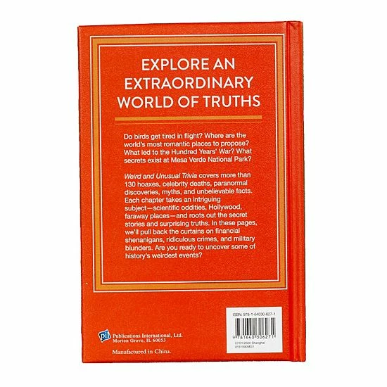 Coupon 💯 Unbranded Weird & Unusual Trivia Book 🤩 - Image 2