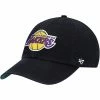 Deals ✔️ Unbranded Men's '47 Black Los Angeles Lakers Team Franchise Fitted Hat 💯