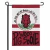 Flash Sale 👍 Unbranded Arkansas Razorbacks 12" X 18" Double-Sided Garden Flag 🌟