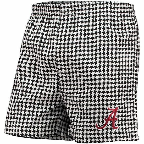 Outlet ๐ Unbranded Men's Concepts Sport Houndstooth Alabama Crimson Tide Tide Boxer Shorts โค๏ธ
