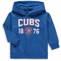 Hot Sale 👍 Unbranded Toddler Soft As A Grape Royal Chicago Cubs Fleece Pullover Hoodie 🔥