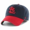 Buy 🔥 Unbranded Men's '47 Navy/Red St. Louis Cardinals Cooperstown Collection Franchise Logo Fitted Hat 🧨