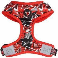 Cheap 🤩 Unbranded Fresh Pawz Chicago Bulls Adjustable Mesh Pet Harness 🌟