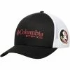 Outlet 🥰 Unbranded Men's Columbia Black Florida State Seminoles Collegiate PFG Flex Hat ✔️