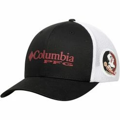 Outlet 🥰 Unbranded Men's Columbia Black Florida State Seminoles Collegiate PFG Flex Hat ✔️
