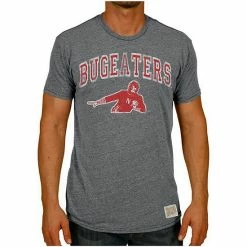 Outlet ✔️ Unbranded Men's Original Retro Brand Heather Gray Nebraska Huskers Vintage Bugeaters Tri-Blend T-Shirt ✨