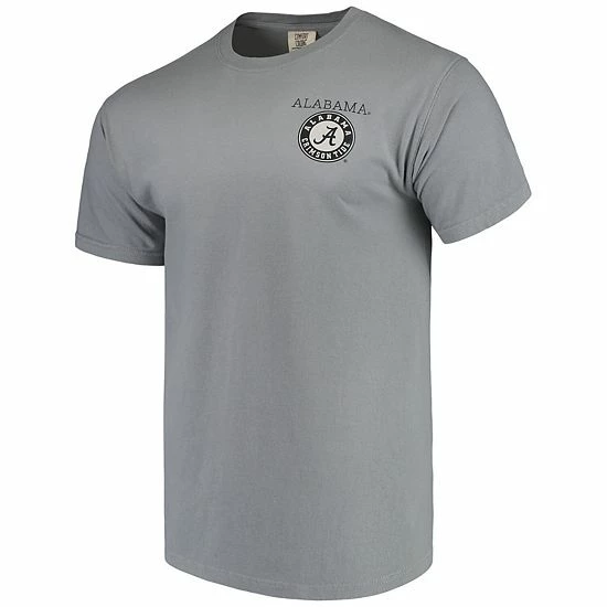 Deals 🔥 Unbranded Men's Gray Alabama Crimson Tide Comfort Colors Campus Scenery T-Shirt 🔥 - Image 3
