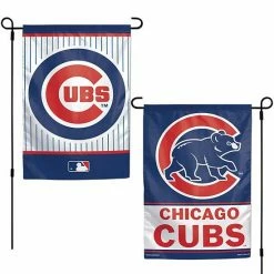 Hot Sale 🥰 Unbranded WinCraft Chicago Cubs 12" X 18" Double-Sided Garden Flag 👍