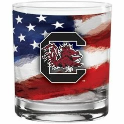 Cheapest 👏 Unbranded South Carolina Gamecocks 14oz. Americana Rocks Glass 🤩