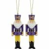 Coupon 😉 Unbranded LSU Tigers 2-Pack Santa Nutcracker Ornament Set 🥰