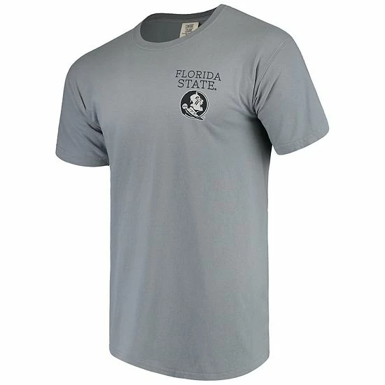 Wholesale 😀 Unbranded Men's Gray Florida State Seminoles Comfort Colors Campus Scenery T-Shirt ✔️ - Image 3
