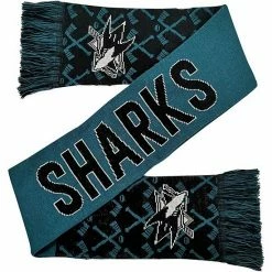 Cheapest 😀 Unbranded FOCO San Jose Sharks Reversible Thematic Scarf 😍