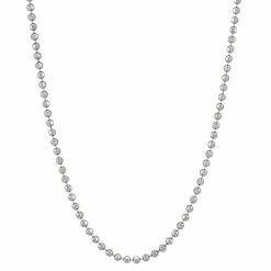 Cheapest ⭐ Unbranded Sterling Silver 2.5 Mm Bead Chain Necklace 😉
