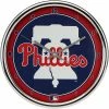Flash Sale 🌟 Unbranded WinCraft Philadelphia Phillies Chrome Wall Clock 😉