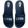 Discount 🎁 Unbranded Men's FOCO Chicago Cubs Retro Gel Slide 🩴 Sandals ✔️