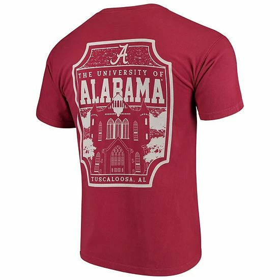 Top 10 ๐ Unbranded Men's Crimson Alabama Crimson Tide Comfort Colors Campus Icon T-Shirt ๐งจ - Image 4
