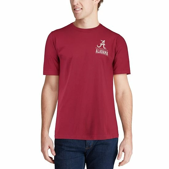 Top 10 ๐ Unbranded Men's Crimson Alabama Crimson Tide Comfort Colors Campus Icon T-Shirt ๐งจ - Image 5