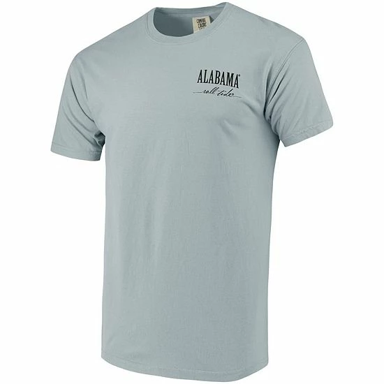 Promo ✔️ Unbranded Men's Gray Alabama Crimson Tide Canoe Local Comfort Colors T-Shirt ❤️ - Image 3