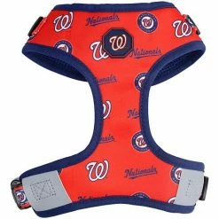 Hot Sale ❤️ Unbranded Fresh Pawz Washington Nationals Adjustable Mesh Pet Harness ❤️