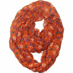 Best Pirce 🤩 Unbranded 👩 Women's ZooZatz Florida Gators Retro Flower Scarf 😉