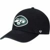 Deals 🎉 Unbranded Men's '47 Black New York Jets Franchise Logo Fitted Hat 🛒